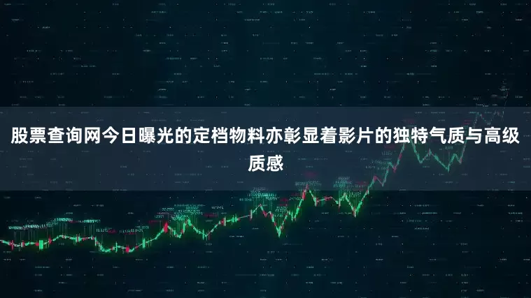 股票查询网今日曝光的定档物料亦彰显着影片的独特气质与高级质感